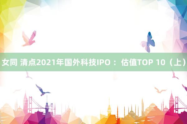 女同 清点2021年国外科技IPO ：估值TOP 10（上）