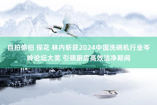 自拍偷拍 探花 林内斩获2024中国洗碗机行业岑岭论坛大奖 引颈厨房高效洁净期间