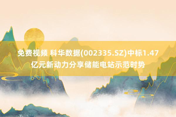 免费视频 科华数据(002335.SZ)中标1.47亿元新动力分享储能电站示范时势