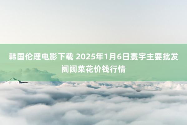 韩国伦理电影下载 2025年1月6日寰宇主要批发阛阓菜花价钱行情